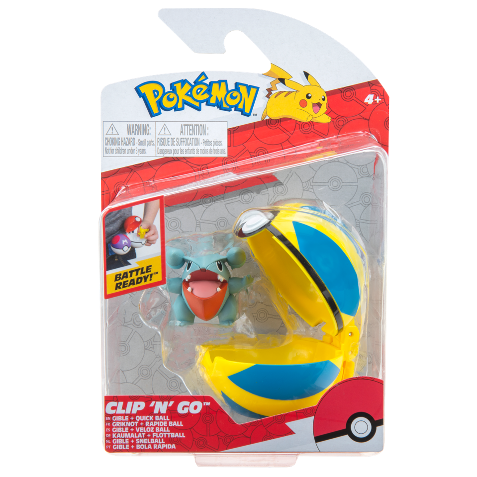 Pokémon Clip 'N' Go Poké Ball con Figura – vista 2