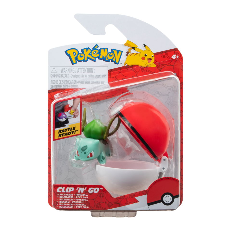 Pokémon Clip 'N' Go Poké Ball con Figura – vista 3