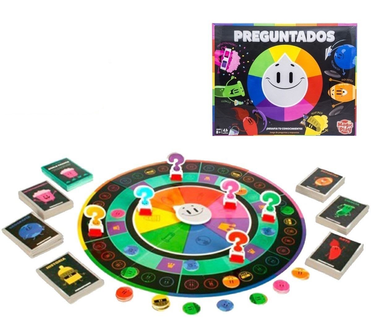 Juego de Mesa Preguntados de Trivia para la Familia – vista 1