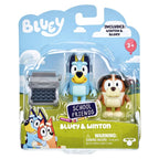Bluey Pack de 2 Figuras Articuladas con Accesorios Surtido – vista 1