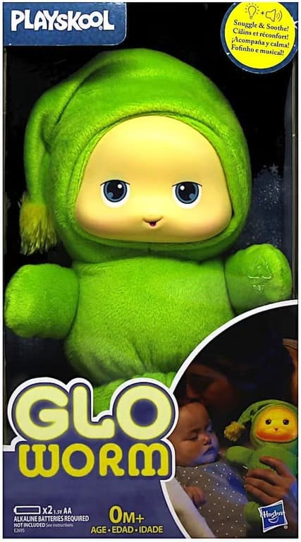 Playskool Glo Worm Musical Peluche con Luz y Canciones de Cuna – vista 1