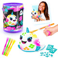Airbrush Plush Neon Peluche para Pintar con Aerógrafo Surtido – Canal Toys