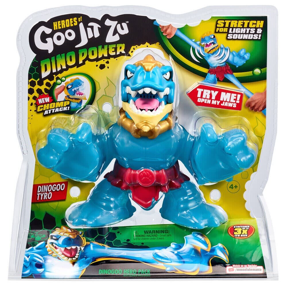 Goo Jit Zu Dino Power Supagoo Figura Héroe Elástica – vista 2