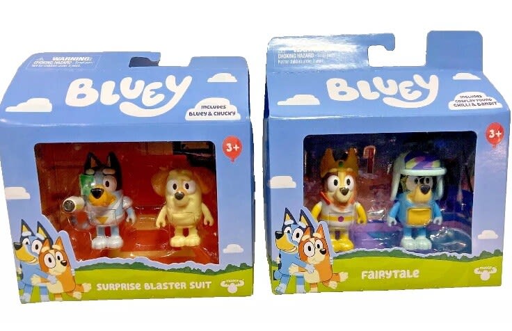 Bluey Pack de 2 Figuras Articuladas Serie 12 Surtido – vista 2