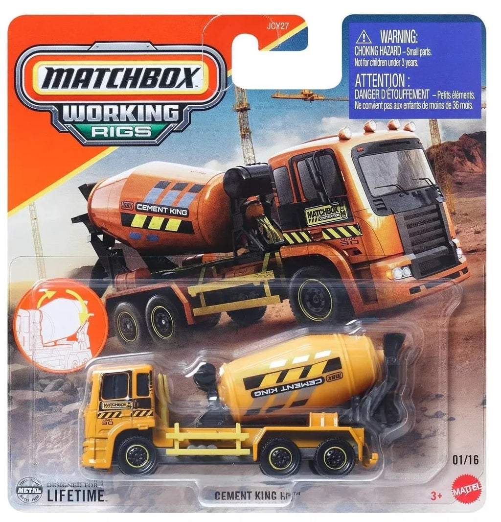 Matchbox Working Rigs Vehículo de Trabajo Surtido – vista 1