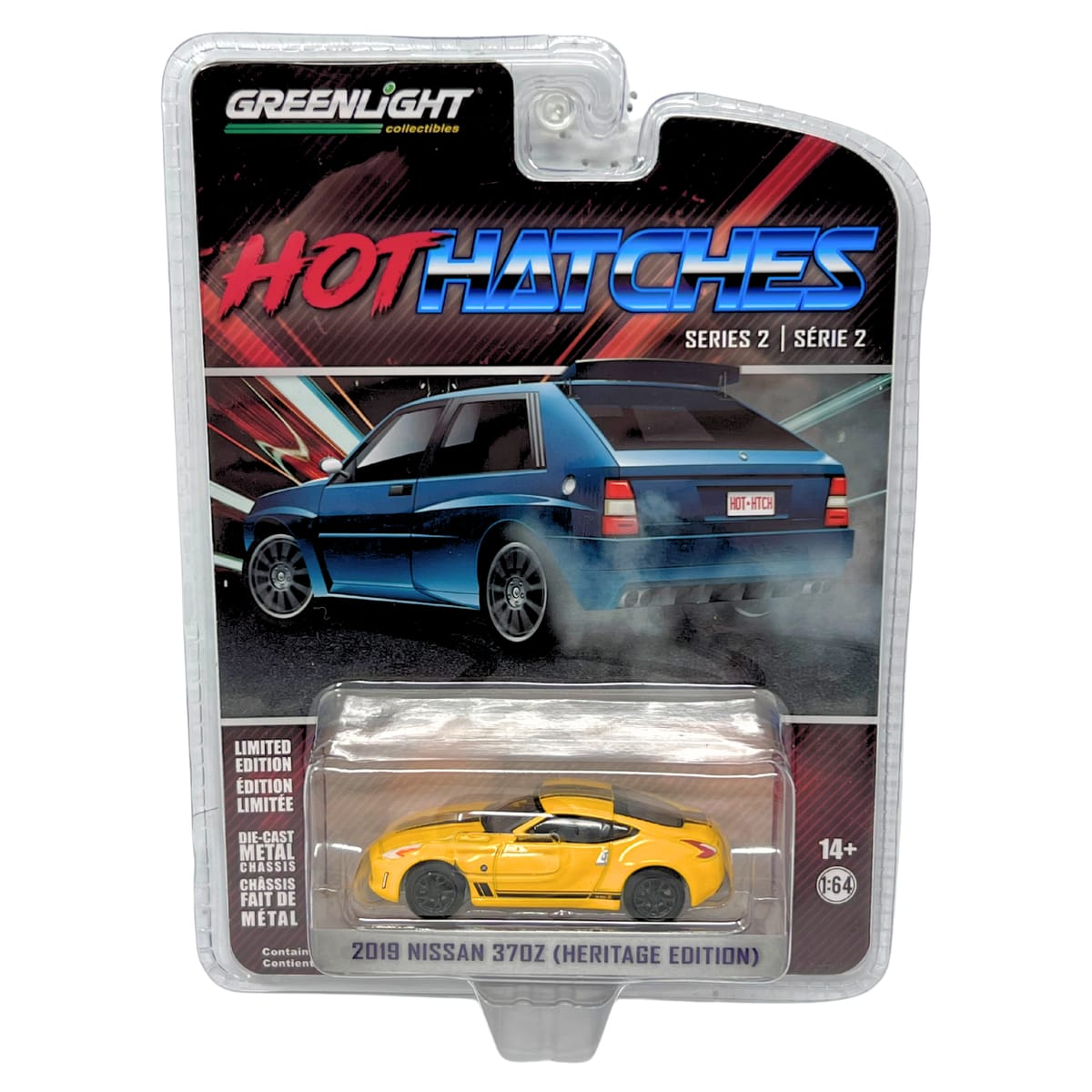 Greenlight Hot Hatches Serie 2 Nissan 370Z Heritage Edition 2019 1:64 – vista 1