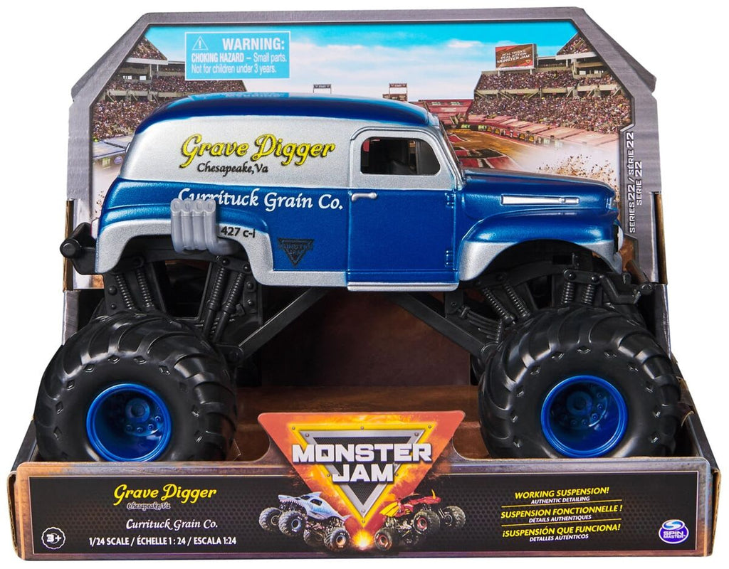Monster Jam Camioneta Metálica Escala 1:24 Surtida – vista 1