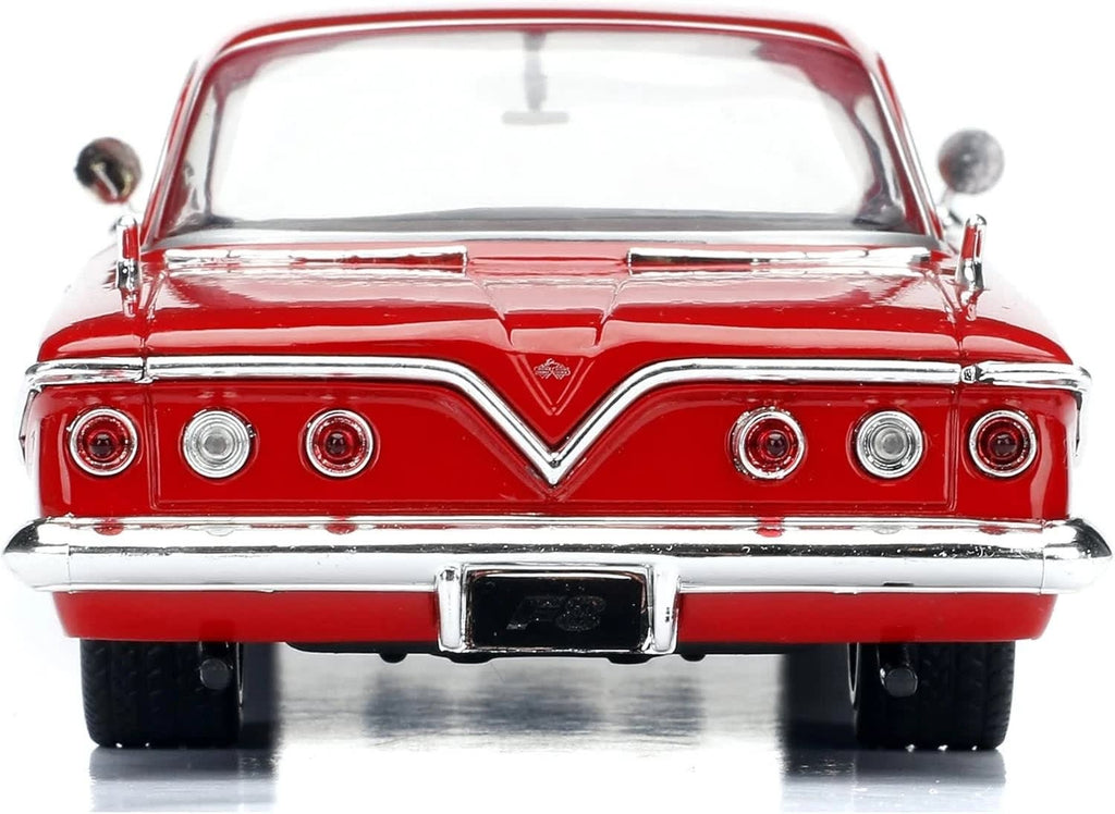 Fast & Furious Dom's 1961 Chevy Impala Rojo Auto a Escala 1:24 – Jada Toys