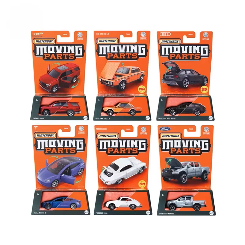 Matchbox Moving Parts Auto con Partes Móviles 1:64 Surtido – vista 1
