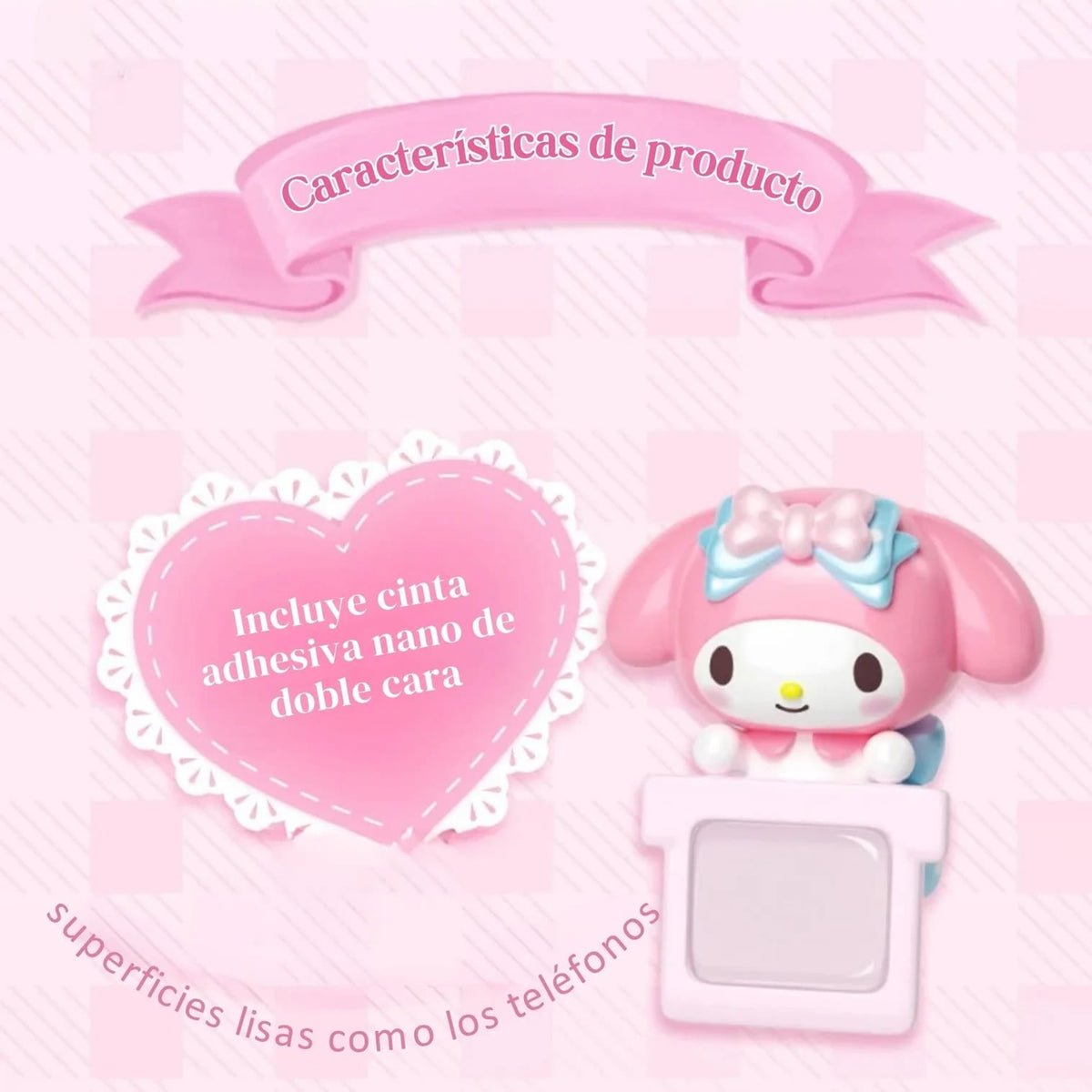 Sanrio Hello Kitty Bow Sweetheart Figura Sorpresa Adhesiva – vista 3