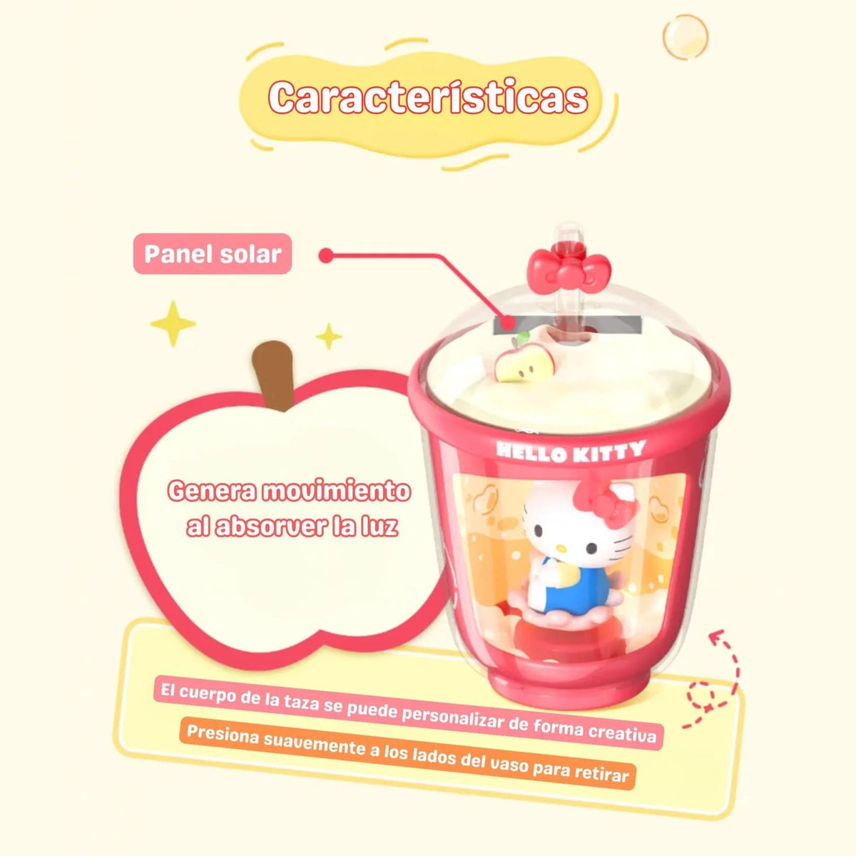 Sanrio Milk Tea Cup Series Figura con Movimiento Solar Sorpresa – vista 1