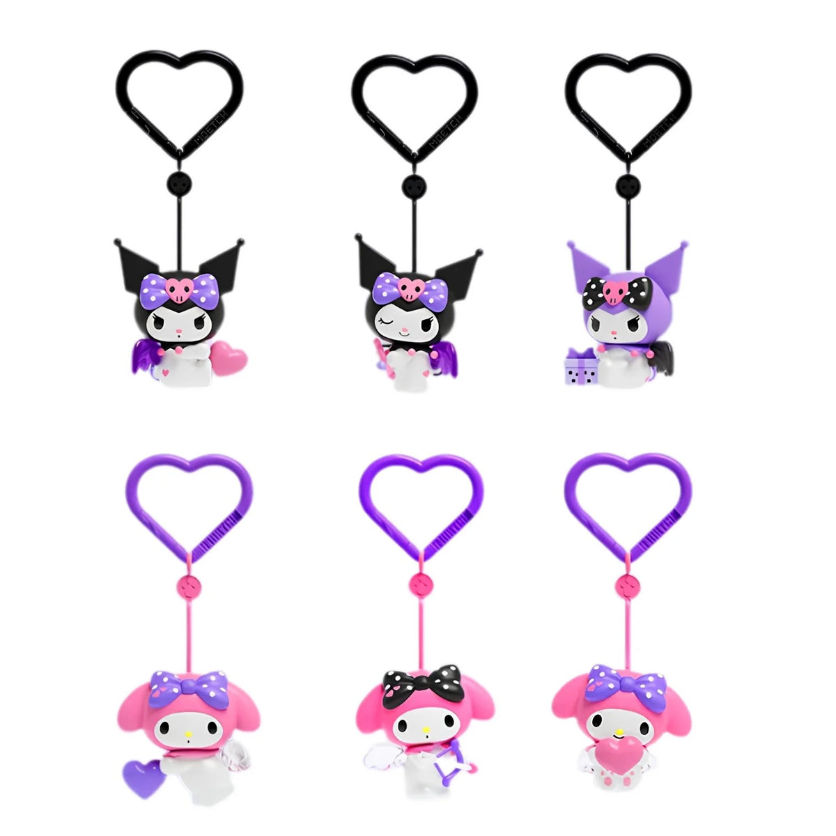 Sanrio Kuromi y My Melody Serie Cupido Figura Sorpresa – vista 2