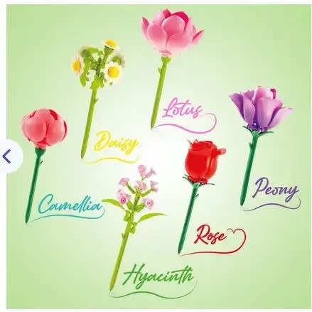 Canal Toys Flower Brick Pen Lápiz Flor de Bloques para Armar – vista 3
