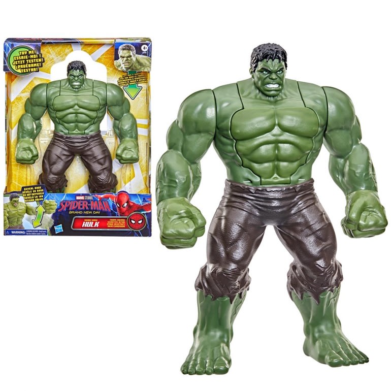 Marvel Spider-Man Brand New Day Savage Hulk Figura con Cambio de Cara – vista 3