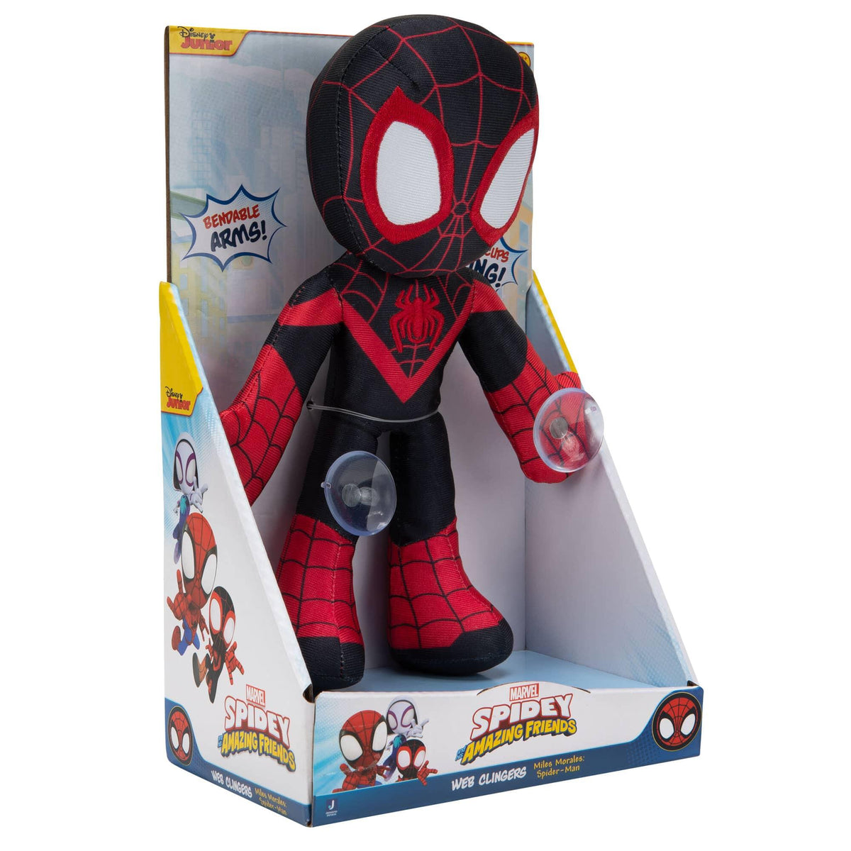 Spidey y sus Sorprendentes Amigos Peluche de Miles Morales – vista 1