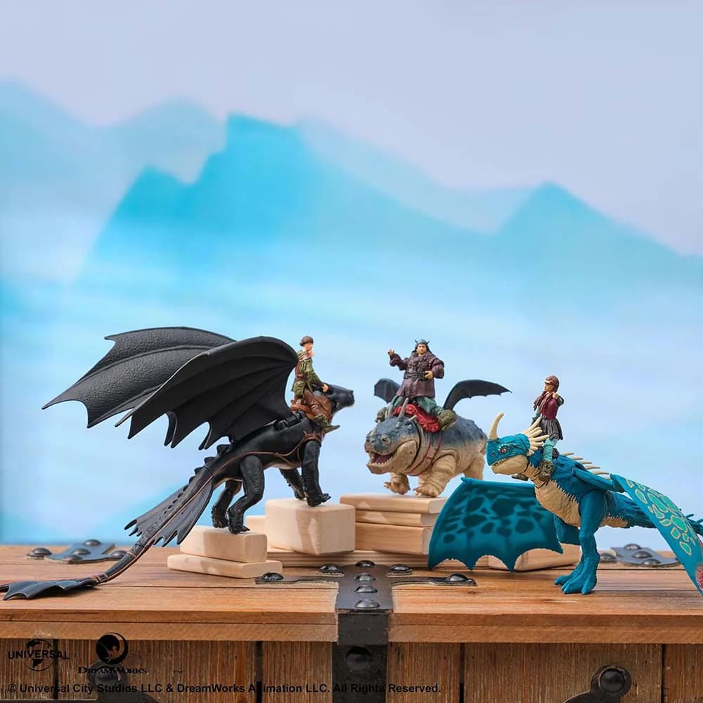 Cómo Entrenar a tu Dragón Set Deadly Nadder y Astrid Figuras de Acción – vista 2