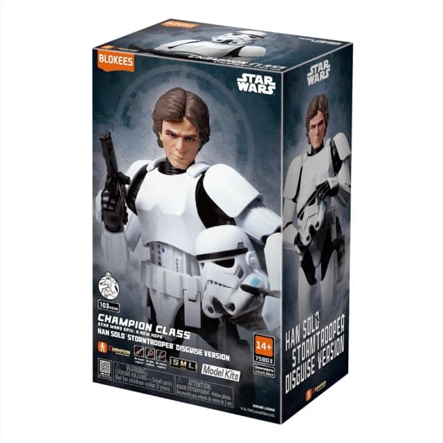 Blokees Star Wars Champion Class 03 Han Solo Disfraz de Stormtrooper – vista 2