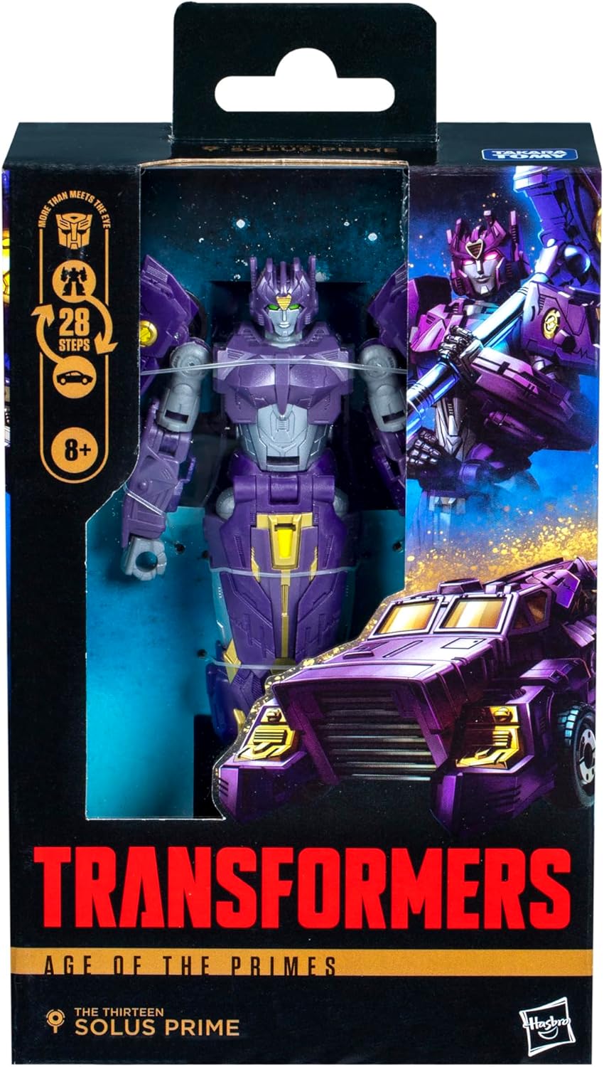 Transformers Deluxe Class The Thirteen Solus Prime Figura de Acción – vista 1