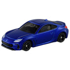 Auto a escala 1/60 Subaru BRZ de Tomica en azul metálico