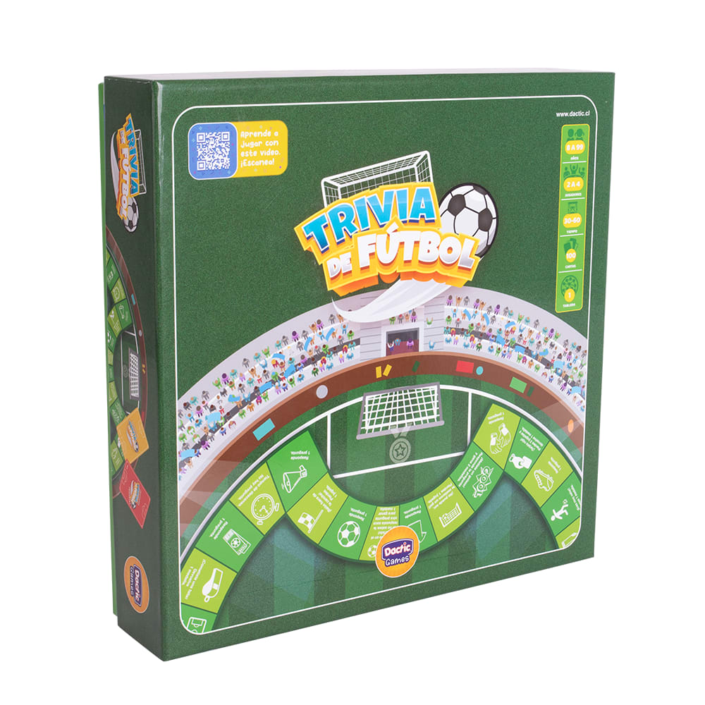 Juego de Mesa Trivia de Fútbol Dactic para 4 Jugadores – vista 3