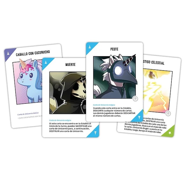 Unstable Unicorns Expansión Apocalipsis Irisado Juego de Cartas – vista 1