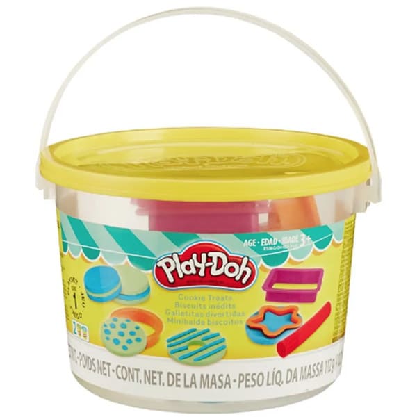 Play-Doh Mini Balde Amarillo con Masas de Colores – vista 1