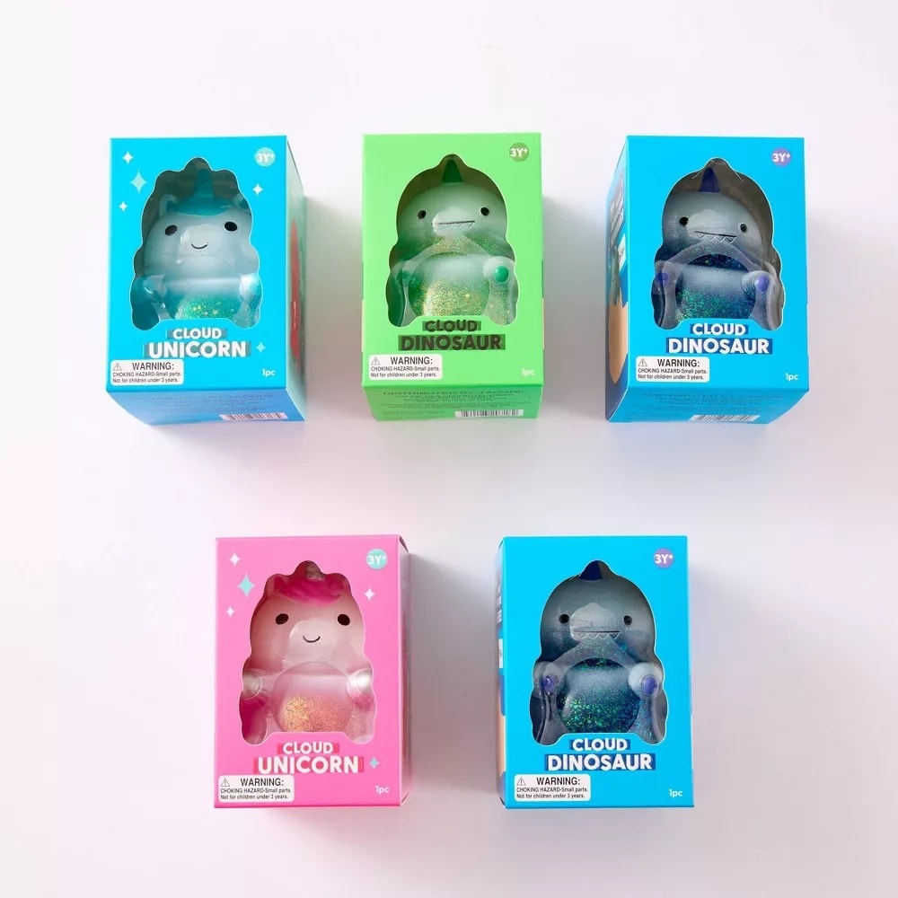 J'adore Cloud Squishy Dino y Unicornio Antiestrés Surtido – vista 2