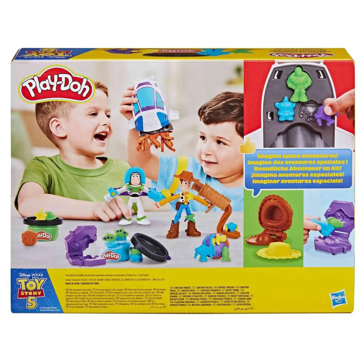 Play-Doh Toy Story Set Creaciones Espaciales con Woody y Buzz – vista 3