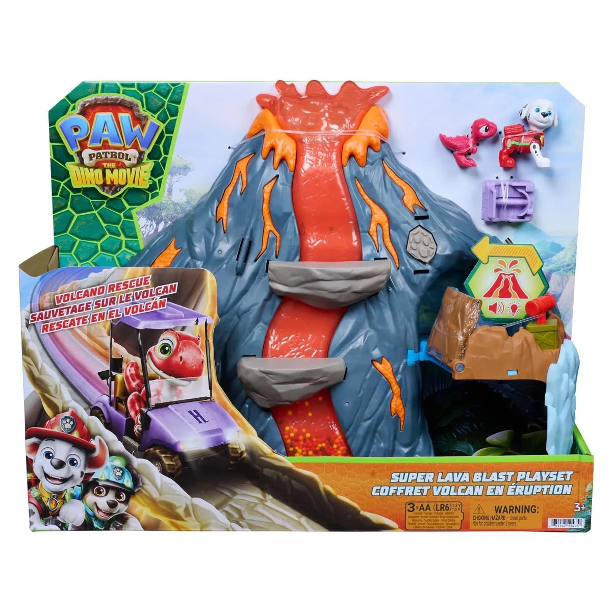 Paw Patrol Dino Película Super Lava Blast Playset – vista 3