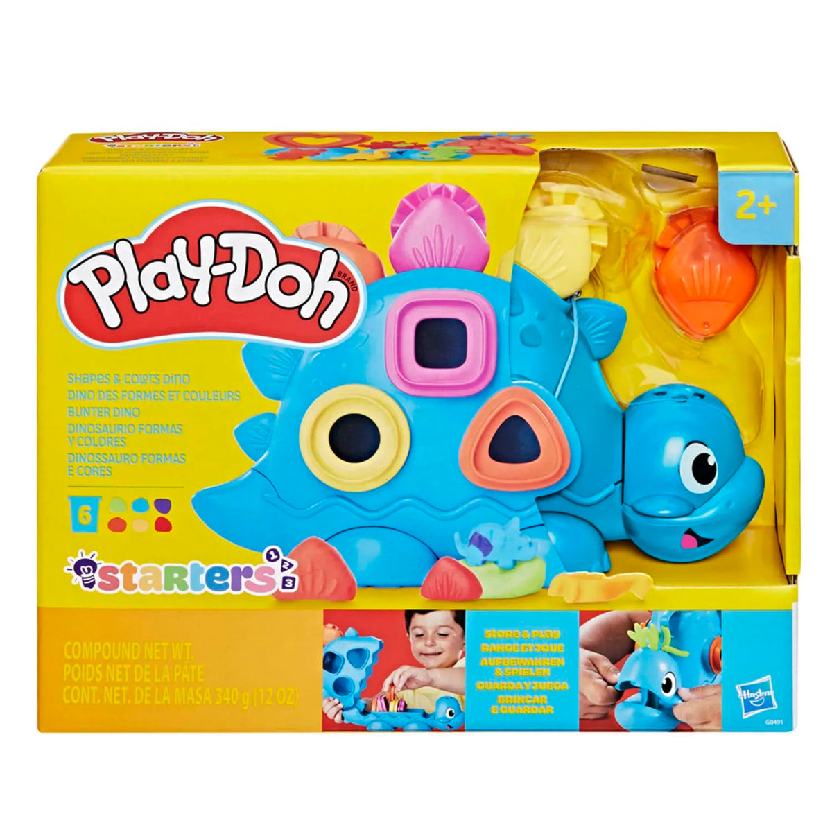 Play-Doh Dino Playset Set de Masas con 11 Accesorios – vista 2