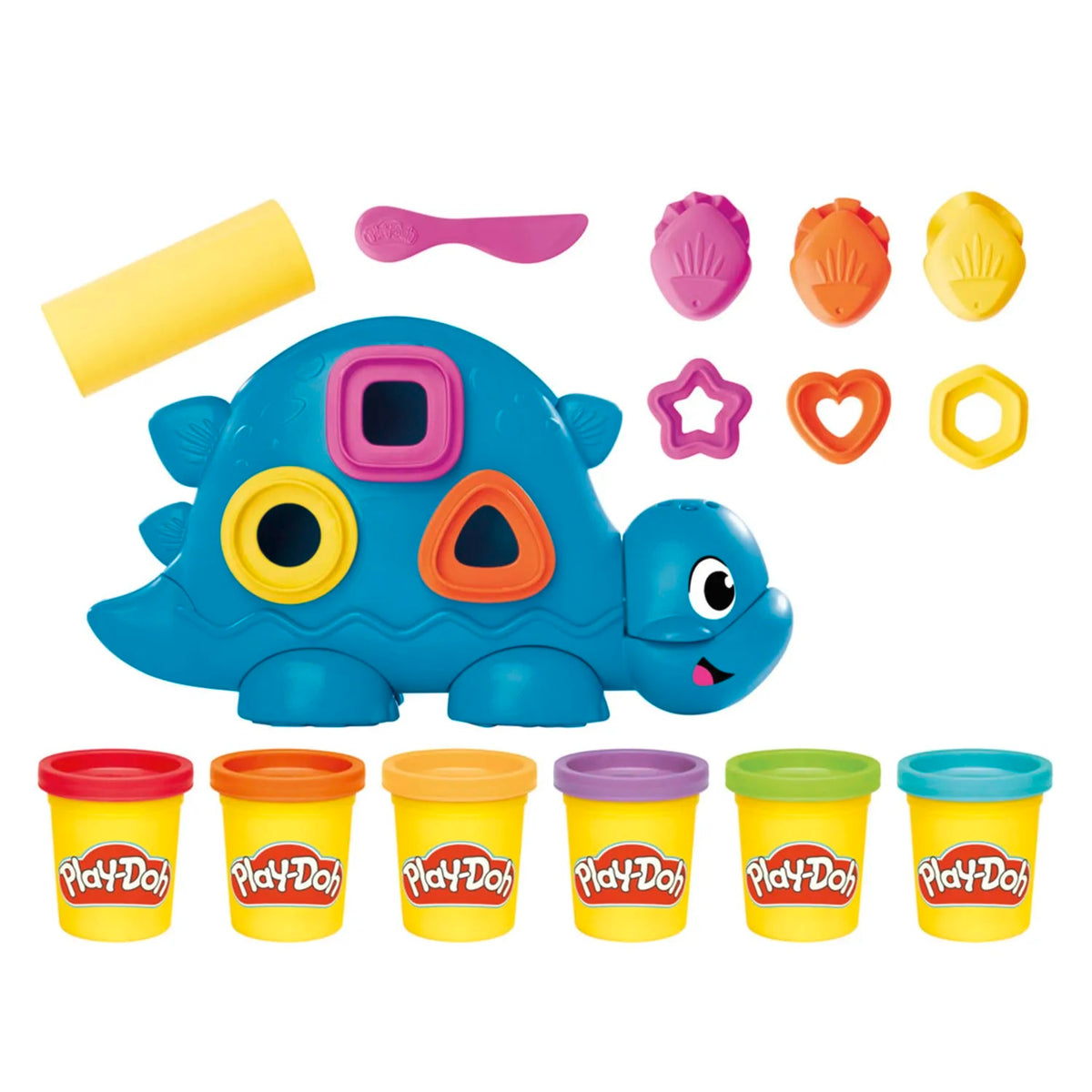 Play-Doh Dino Playset Set de Masas con 11 Accesorios – vista 1
