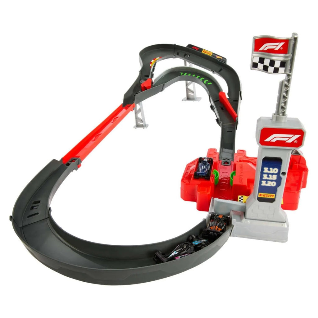 Hot Wheels Racing Pista Carrera Sprint Fórmula 1 con 3 Autos – vista 1