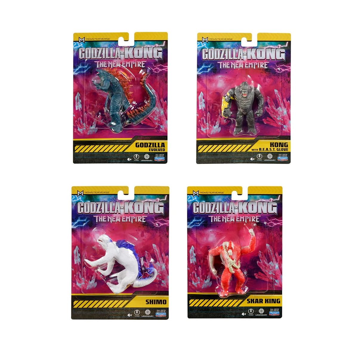 Godzilla x Kong Figura de Acción de 8 cm MonsterVerse – vista 1