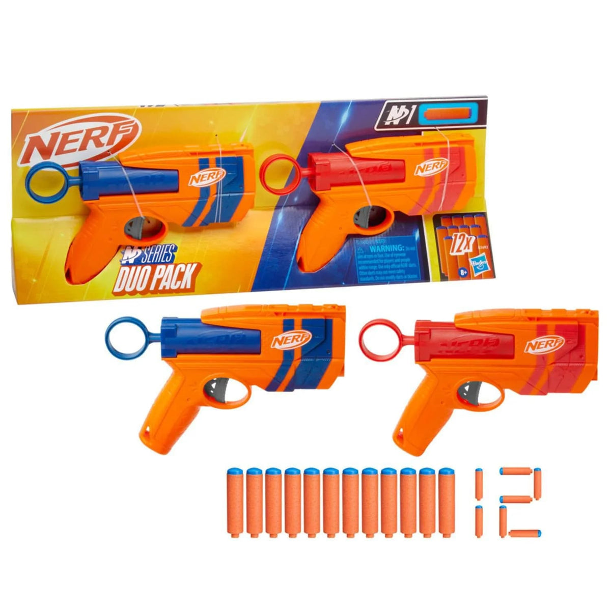 Nerf N Series Duo Pack Set de 2 Lanzadores de Dardos – vista 1