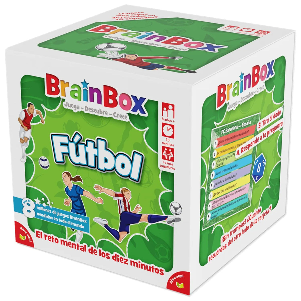 BrainBox Fútbol Juego de Memoria y Observación en Español – vista 1