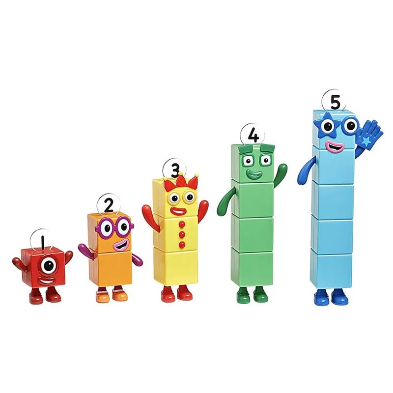 Numberblocks Figuras del Uno al Cinco Set Coleccionable – vista 1