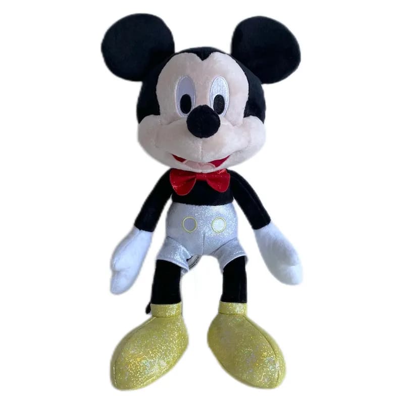 Disney Mickey Mouse Peluche Sparkly de 25 cm con Licencia Oficial – vista 1
