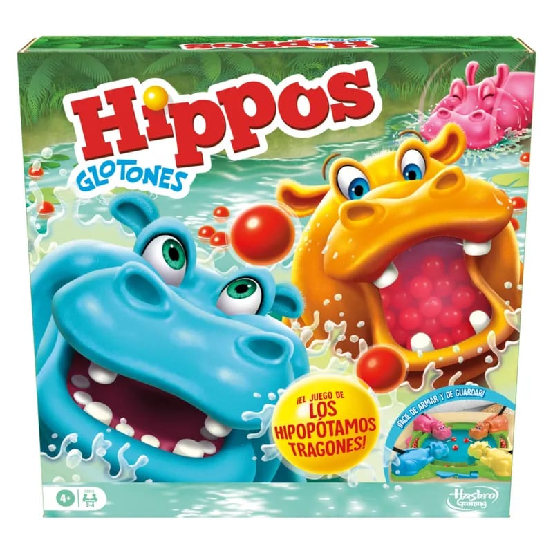 Hippos Glotones Juego de Mesa para 2 a 4 Jugadores – vista 2