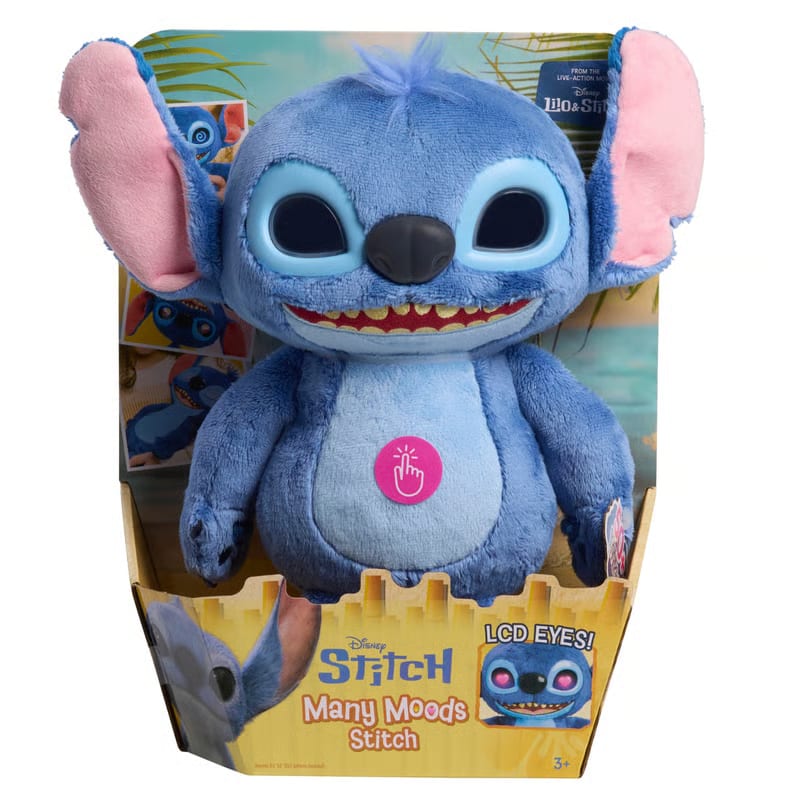 Disney Lilo & Stitch Peluche Interactivo Many Moods Stitch con Ojos LCD – vista 4