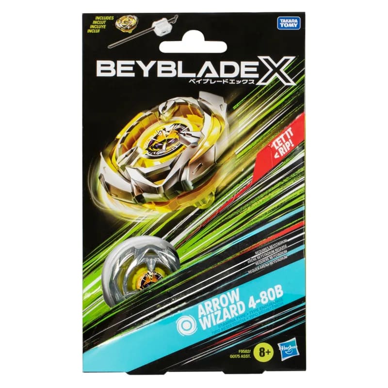 Beyblade X Arrow Wizard 4-80B Kit Inicial con Lanzador – vista 2