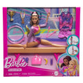 Barbie Profesiones Set Gimnasta Muñeca de Cabello Castaño – vista 1