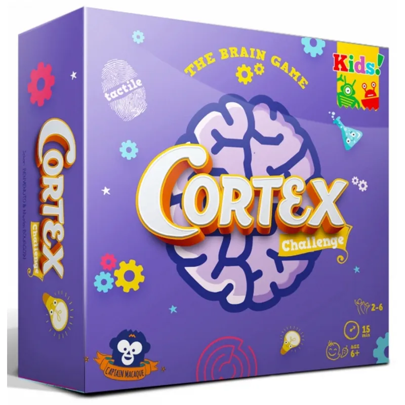 Cortex Kids Juego de Mesa de Agilidad Mental para 2 a 6 Jugadores – vista 1