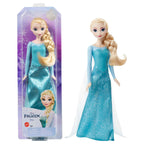 Muñeca Elsa con vestido turquesa de Frozen y su caja
