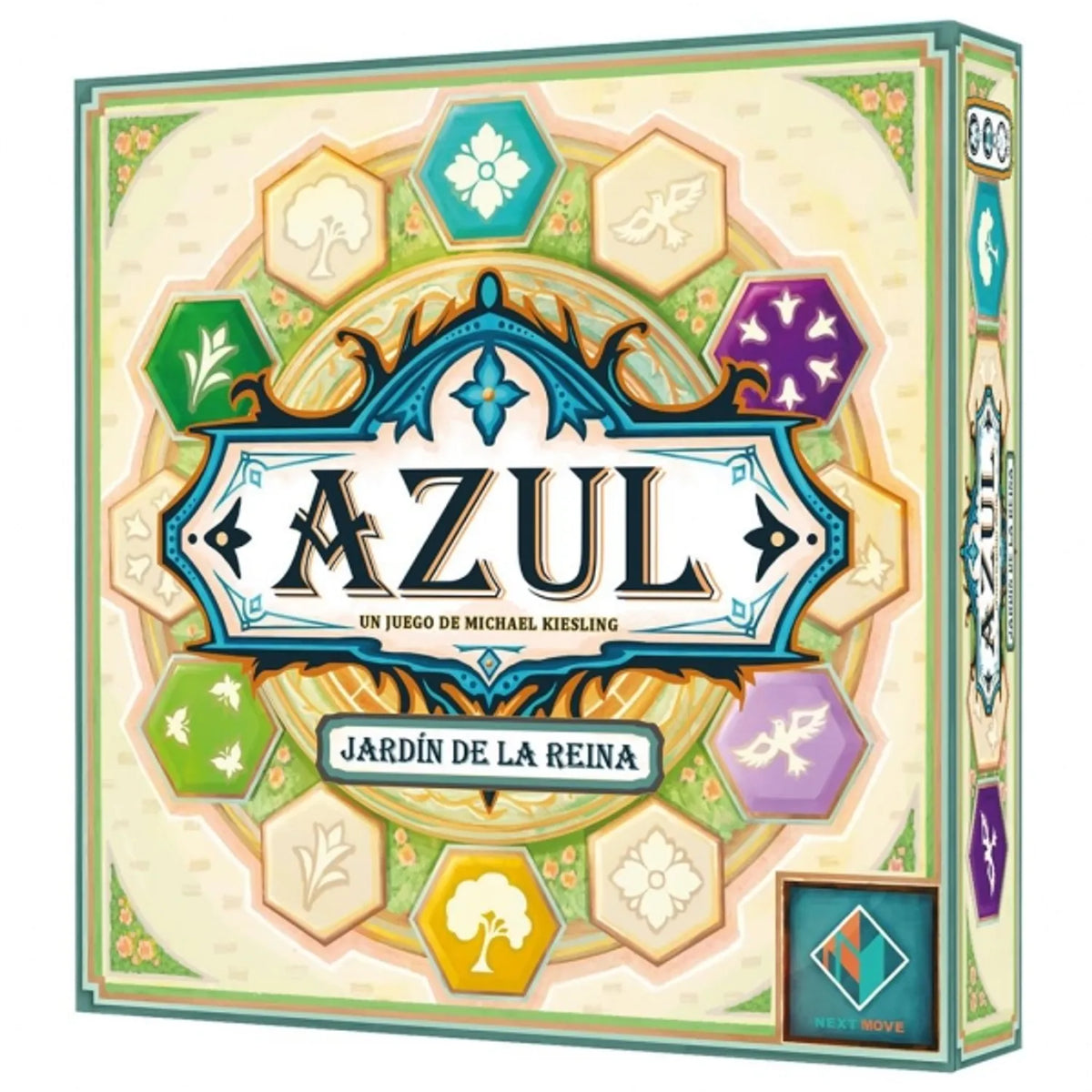 Azul Jardín de la Reina juego de mesa – caja