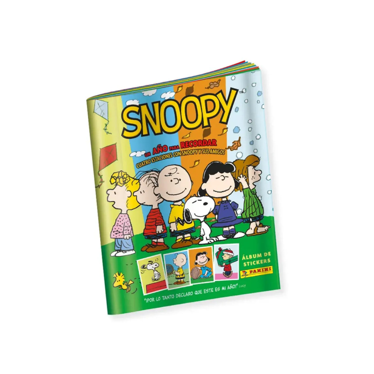 Álbum Snoopy Un Año para Recordar Panini – vista 1