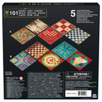 Juego Familiar 101 Juegos Clásicos con 5 Tableros Doble Cara – vista 2