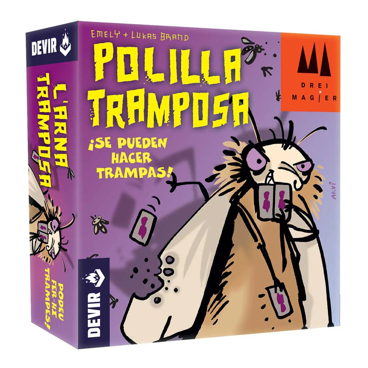 Polilla Tramposa Juego de Cartas Devir – vista 4