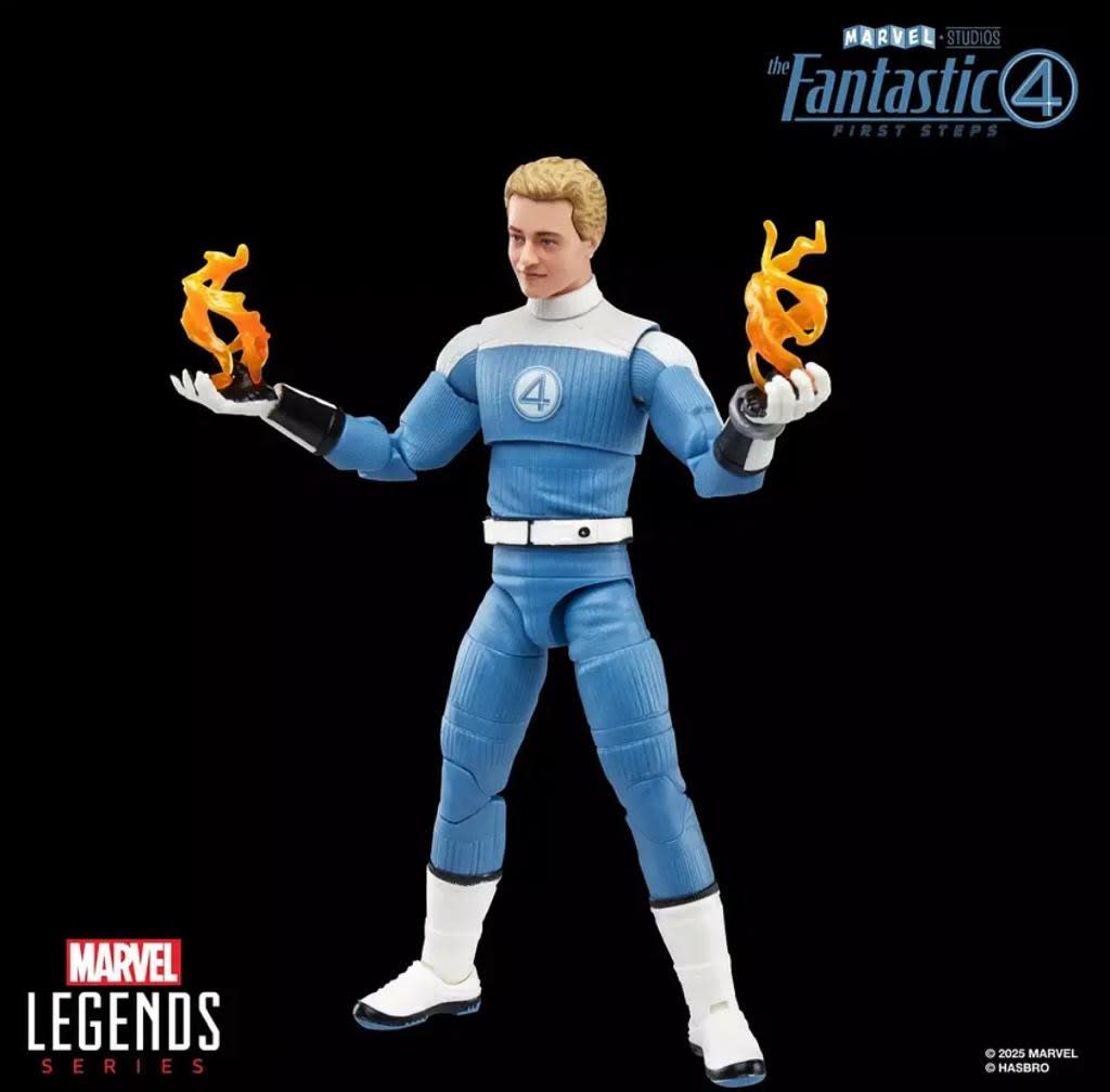 Marvel Legends Los 4 Fantásticos Johnny Storm Figura 6 Pulgadas – vista 2