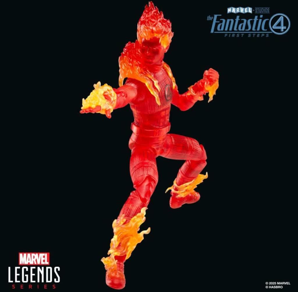 Marvel Legends Los 4 Fantásticos Human Torch Figura de 15 cm – vista 2