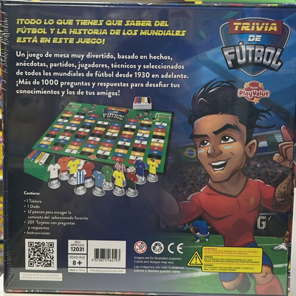 Trivia de los Mundiales Juego de Mesa de Fútbol – vista 1